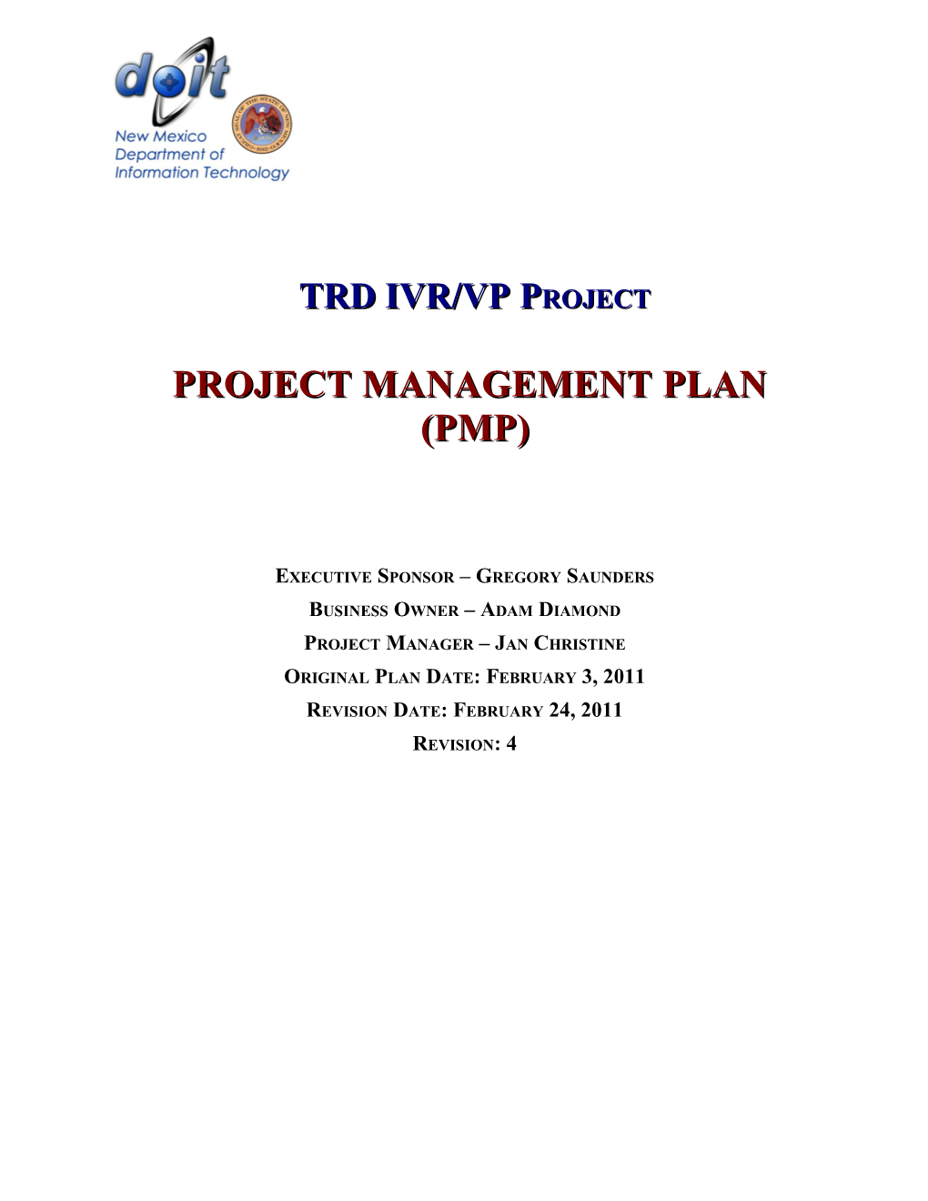 TRD IVR/VP Project