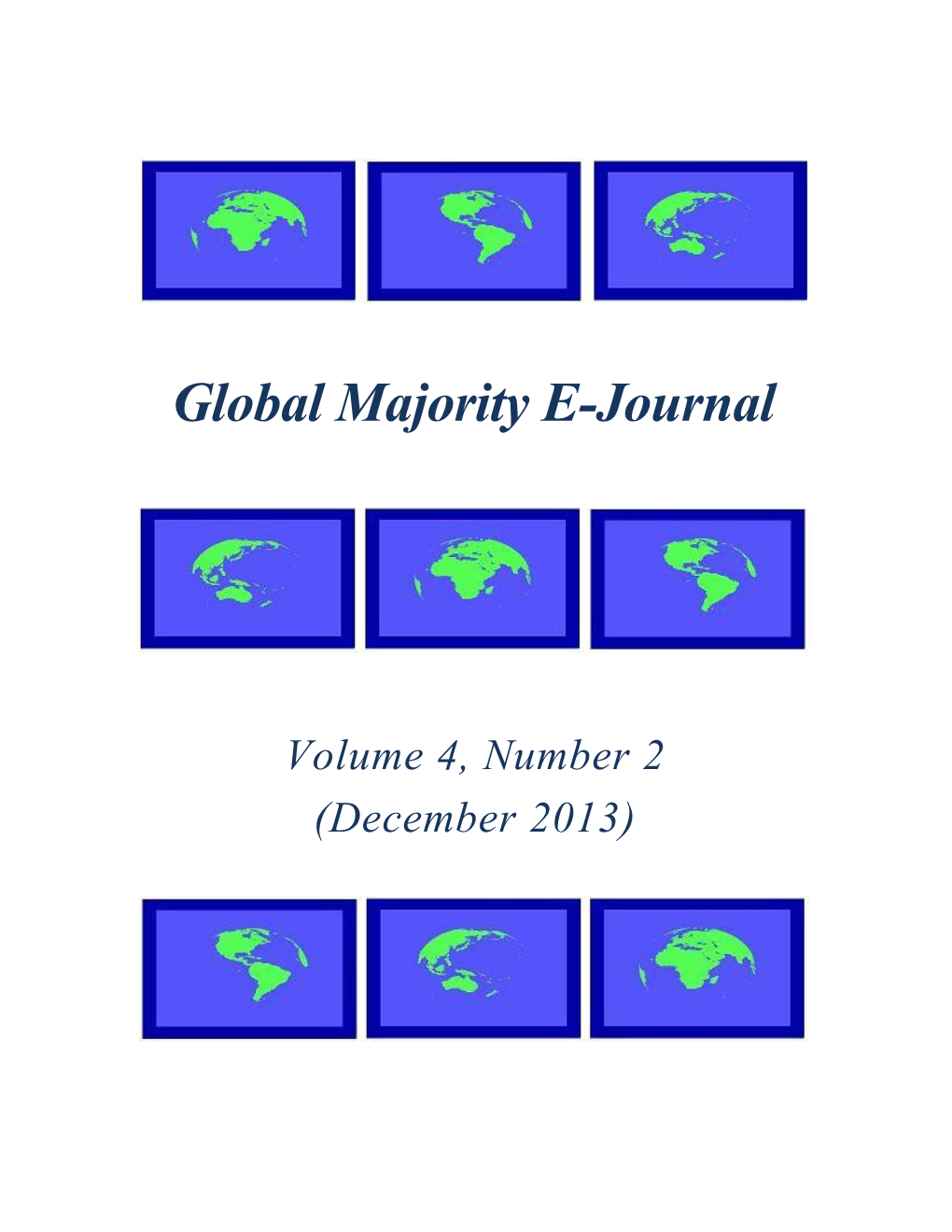 About the Global Majority E-Journal