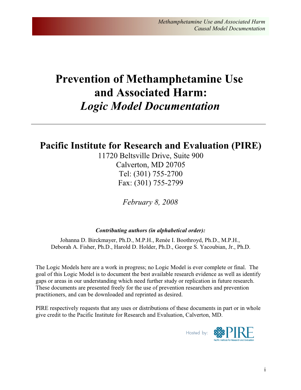 Methamphetamine Use and Associated Harm Causal Model Documentation s1