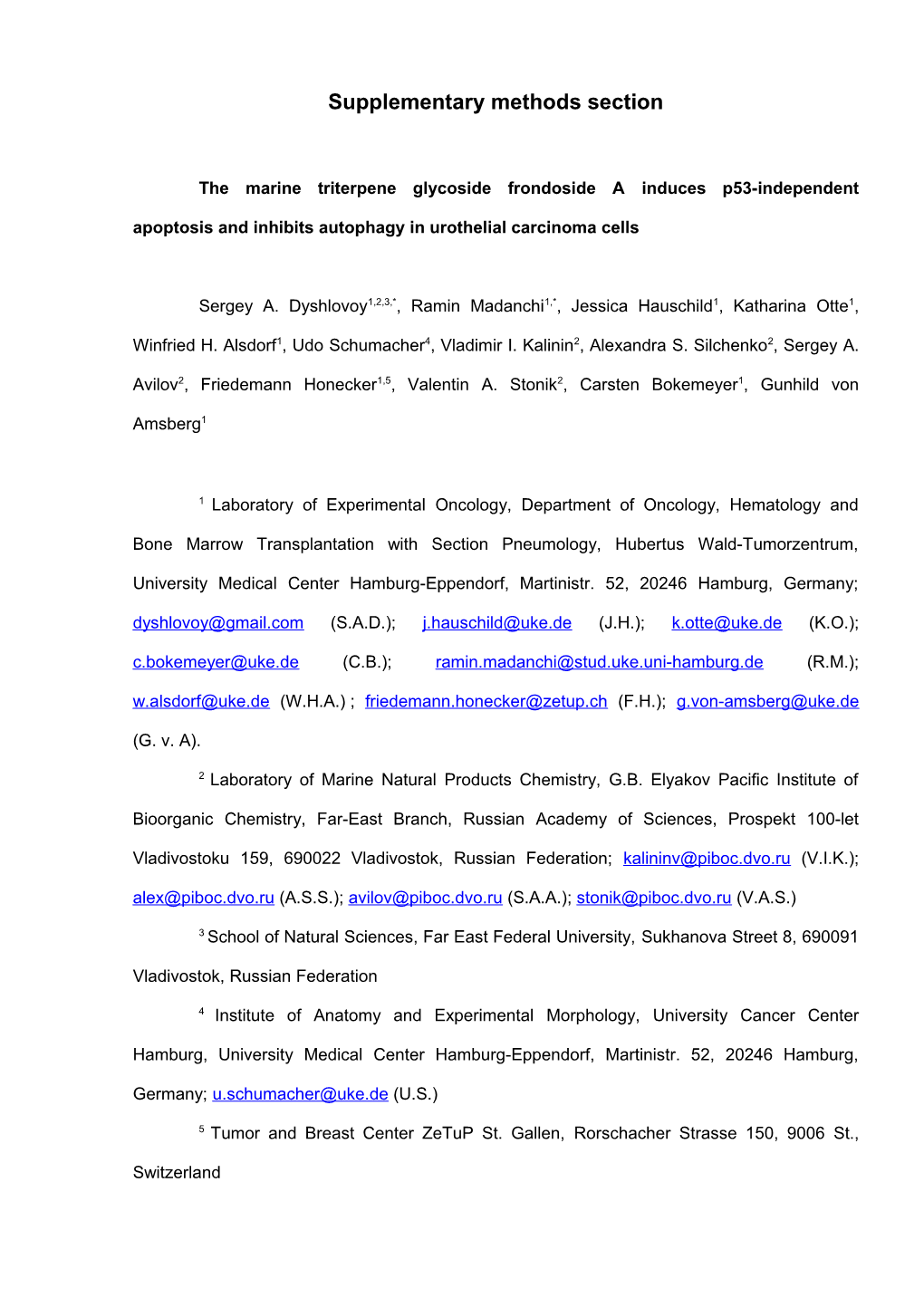 Supplementary Methods Section