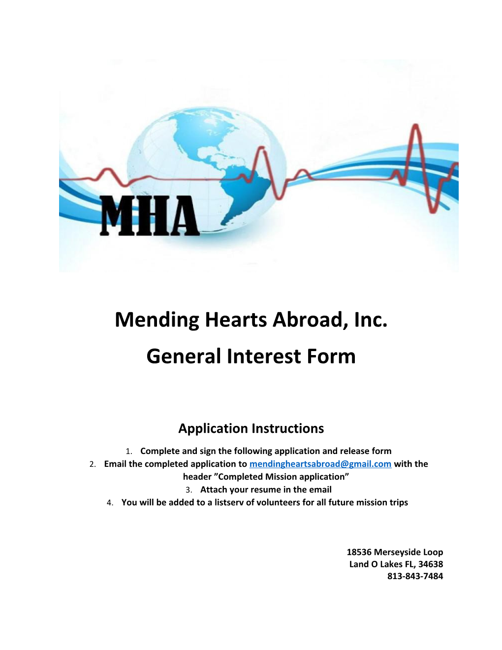 Mending Hearts Abroad, Inc