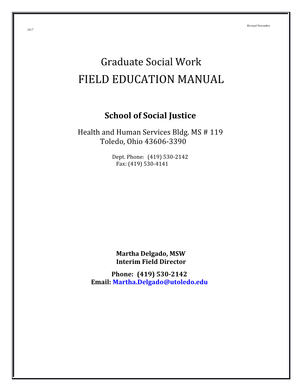 Graduate Social Work