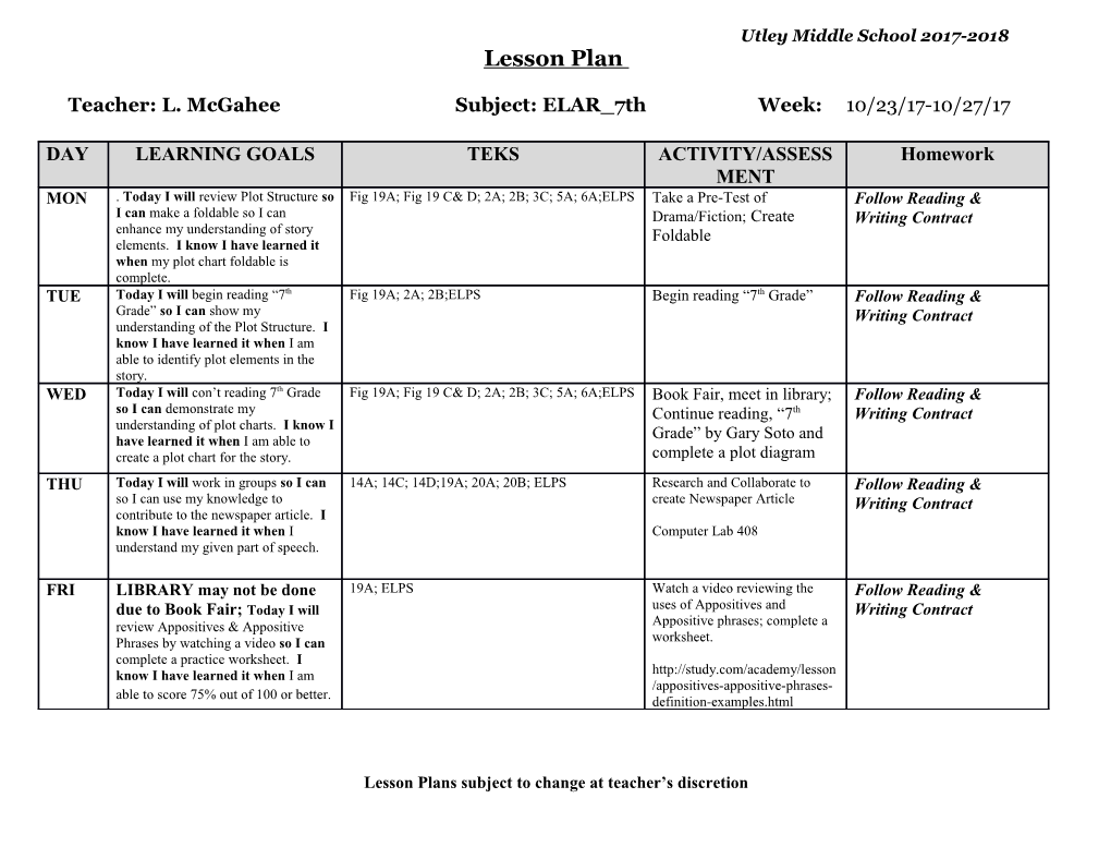 Lesson Plan Template s34