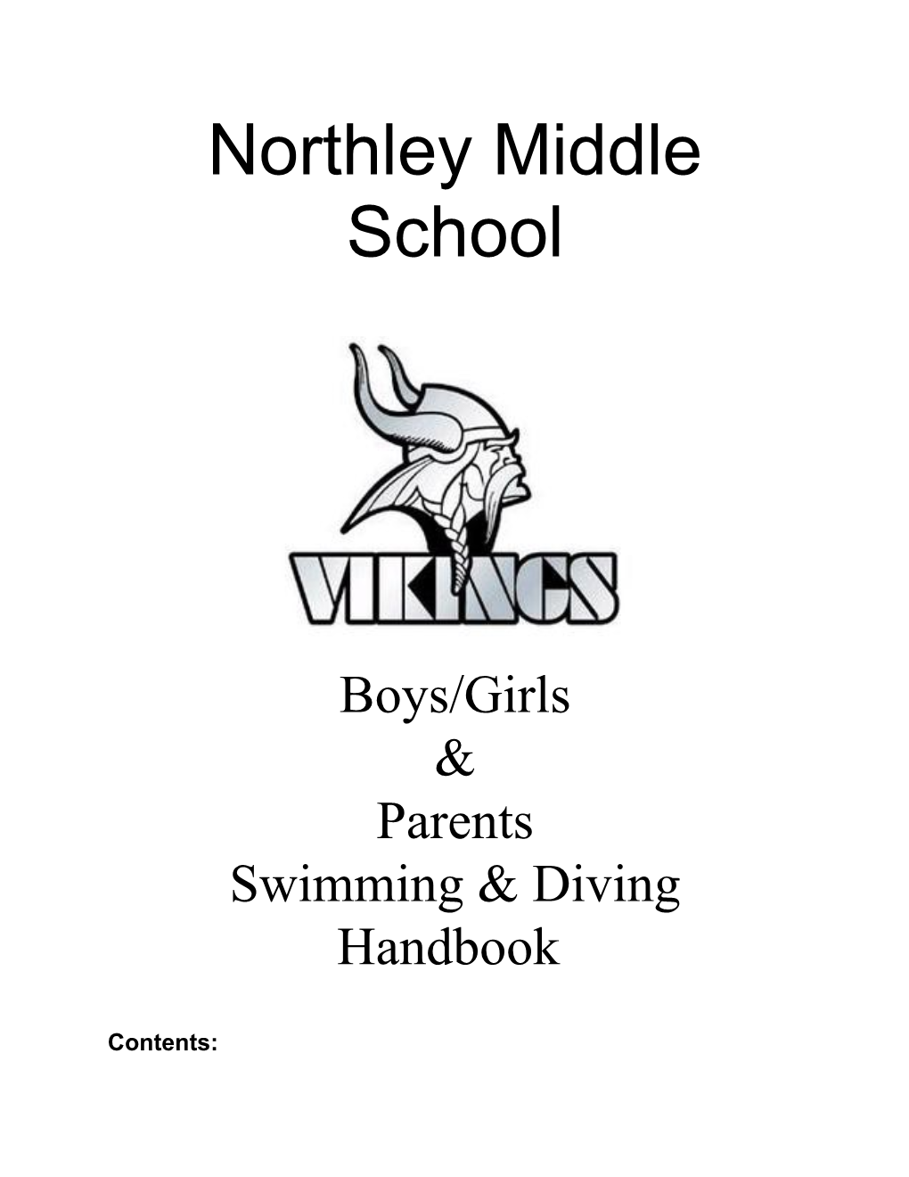 1. Philosophy of the NMS Swimming and Diving Program