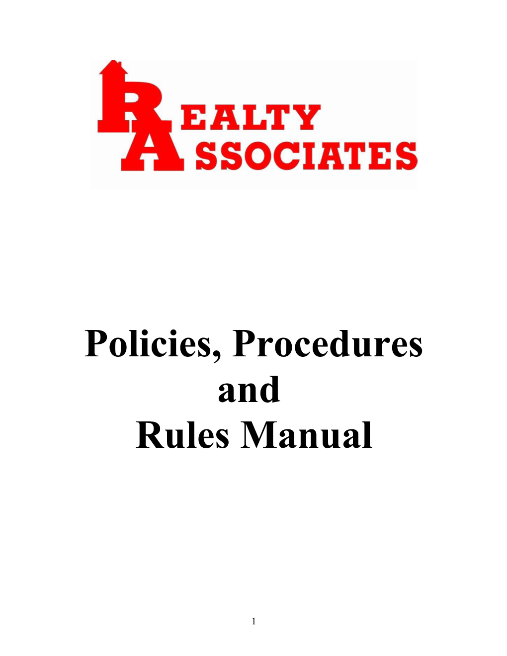 Policies, Procedures And