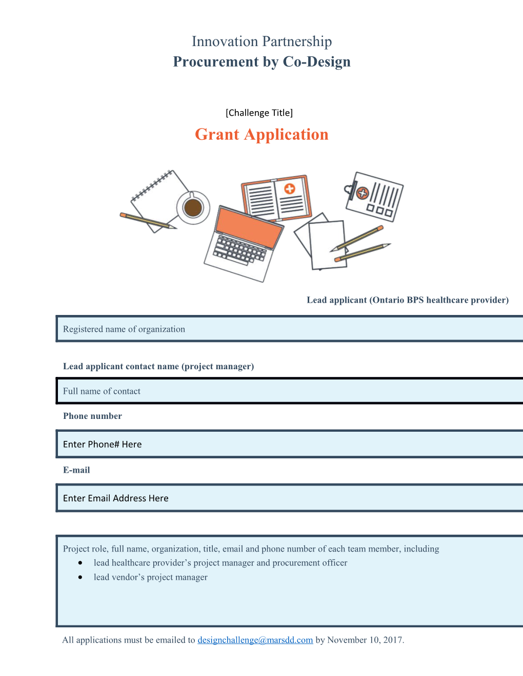 Innovation Partnership Procurement by Co-Design