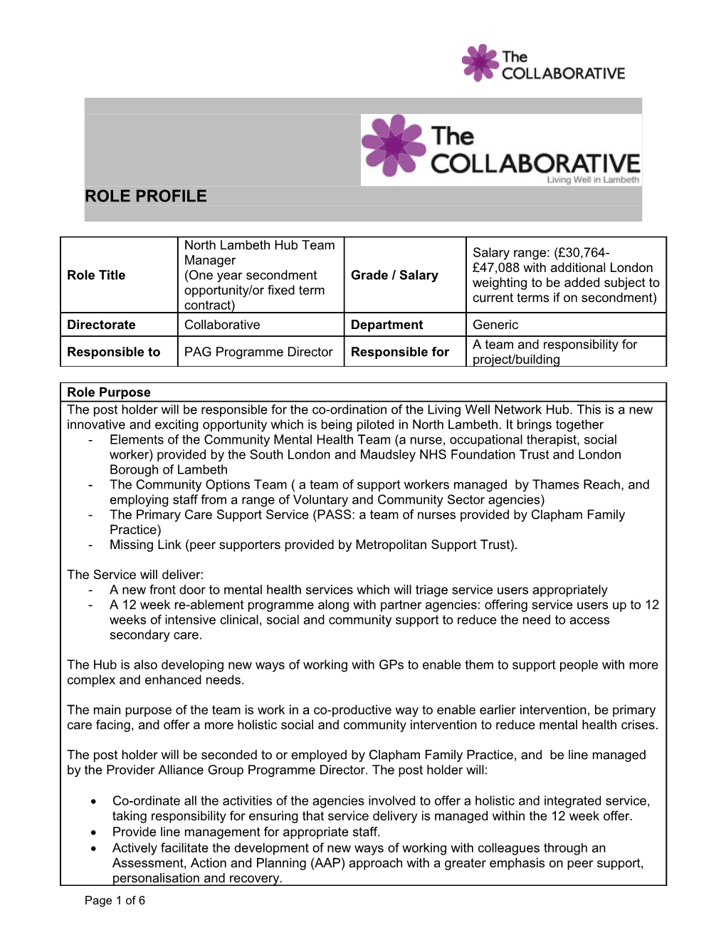 Provide Line Management for Appropriate Staff