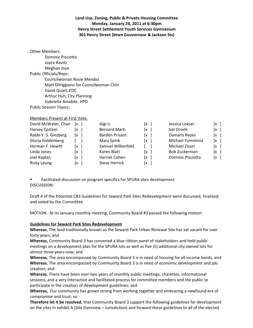 Housing, Land Use, Zoning, NYCHA s1