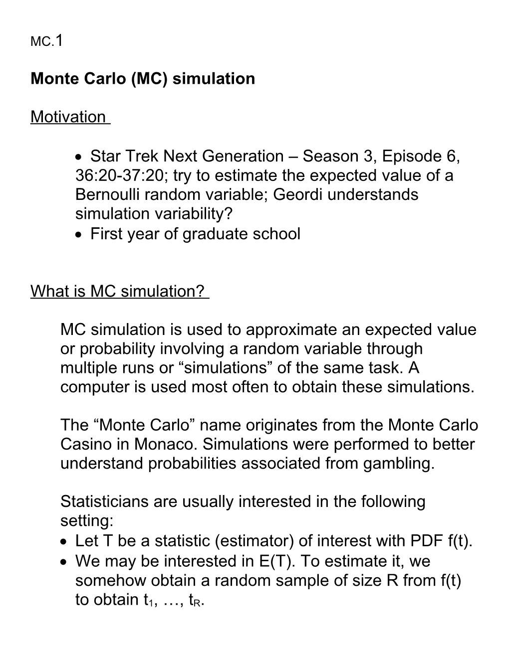 Chapter 5 Confidence Intervals