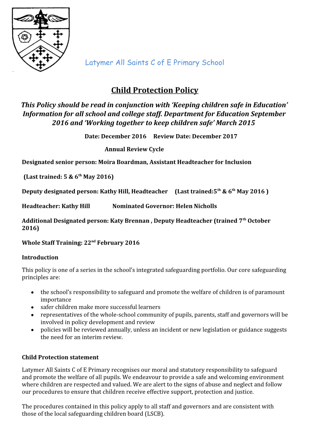 Child Protection Policy s1