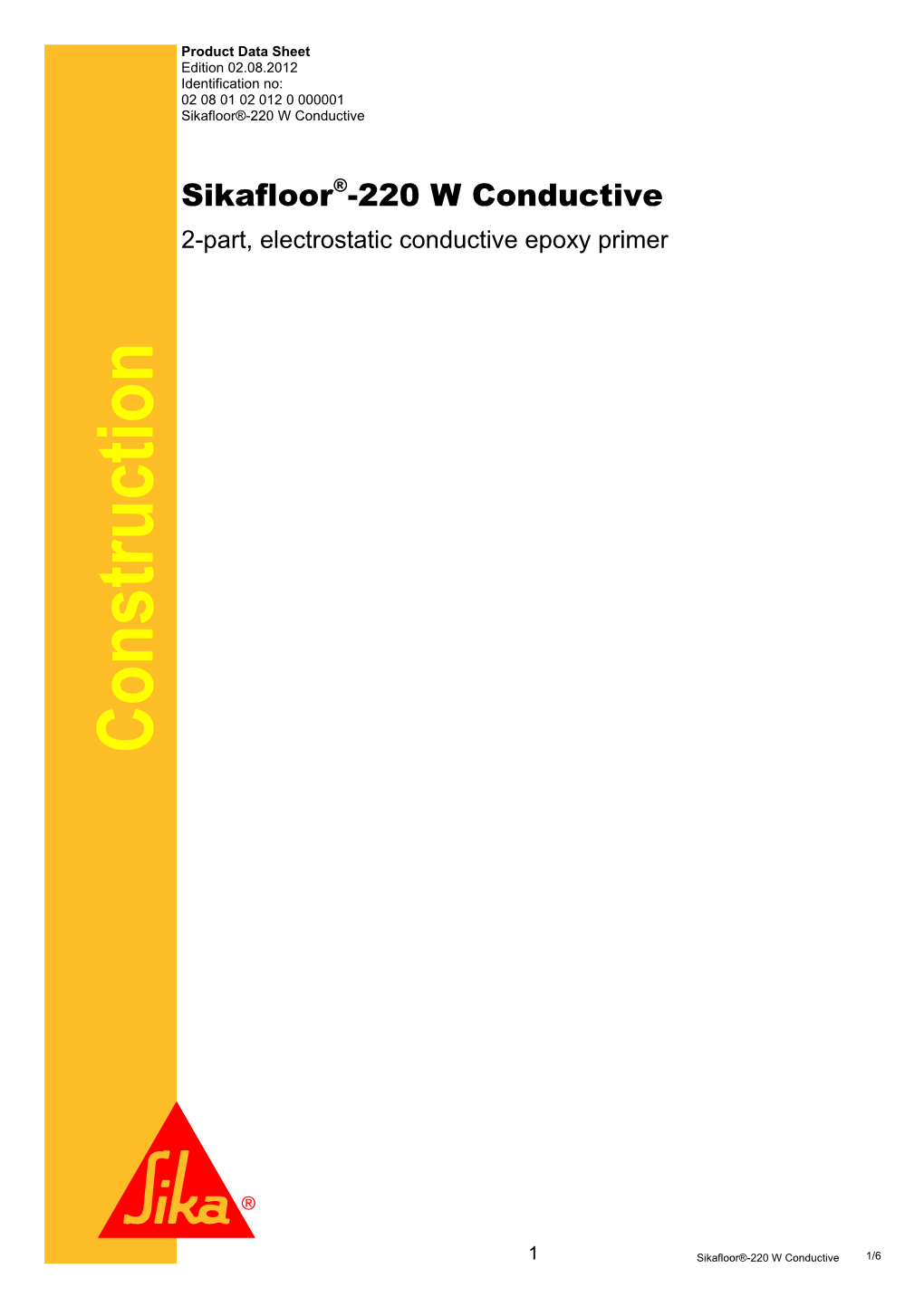 2-Part, Electrostatic Conductive Epoxy Primer