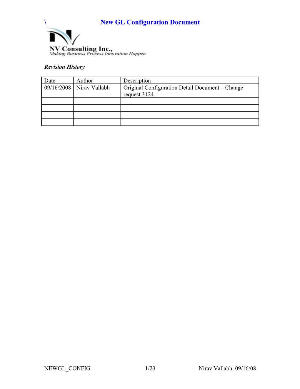 NEW GL CONFIGURATION D01 Client 200