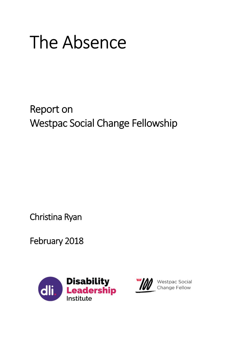 Westpac Social Change Fellowship