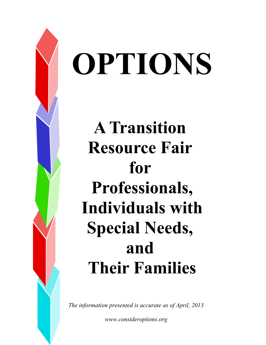 Professionals, Individuals with Special Needs