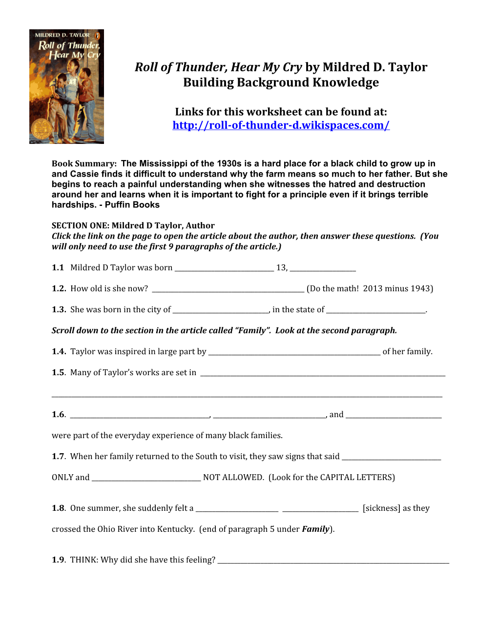 Links for This Worksheet Can Be Found At