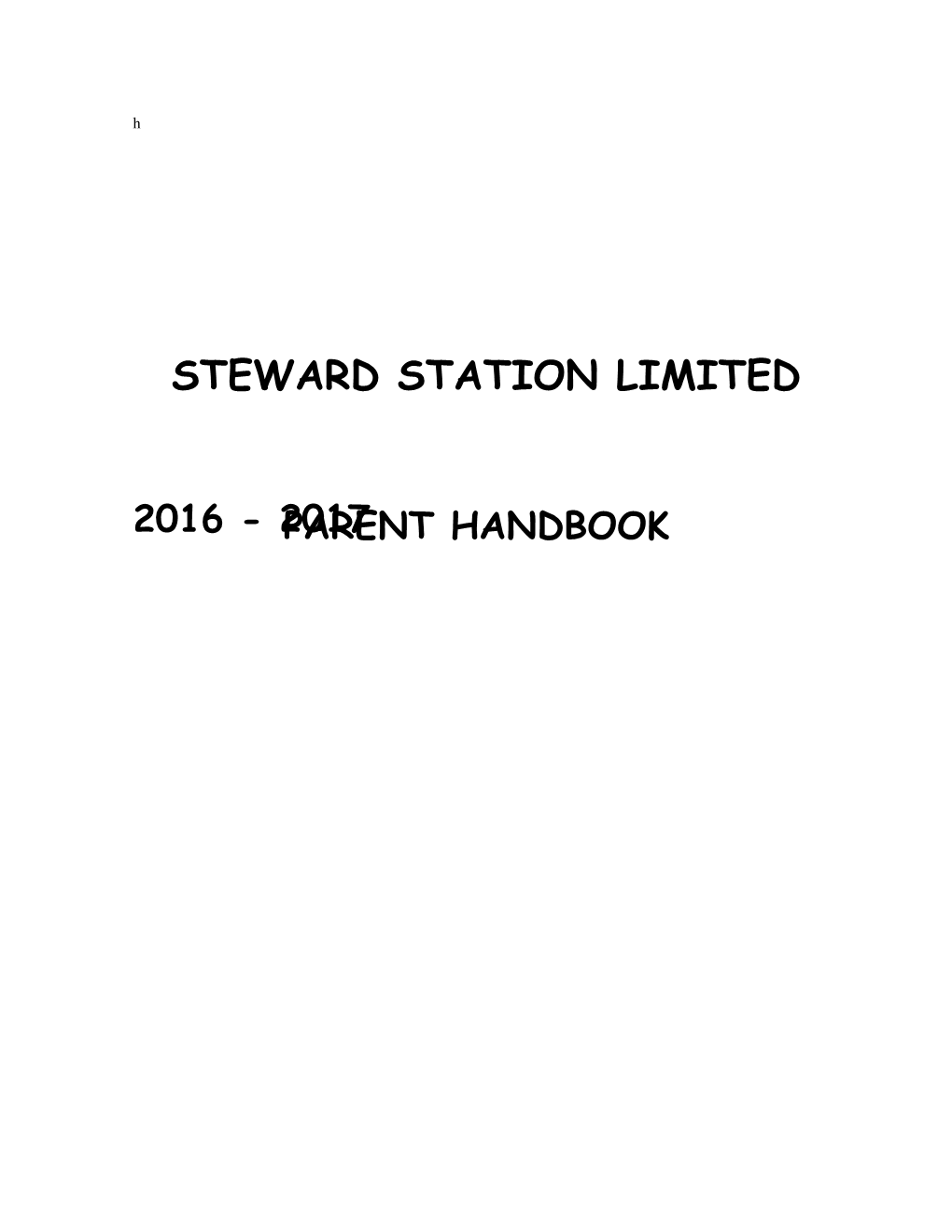 Steward Station Limited