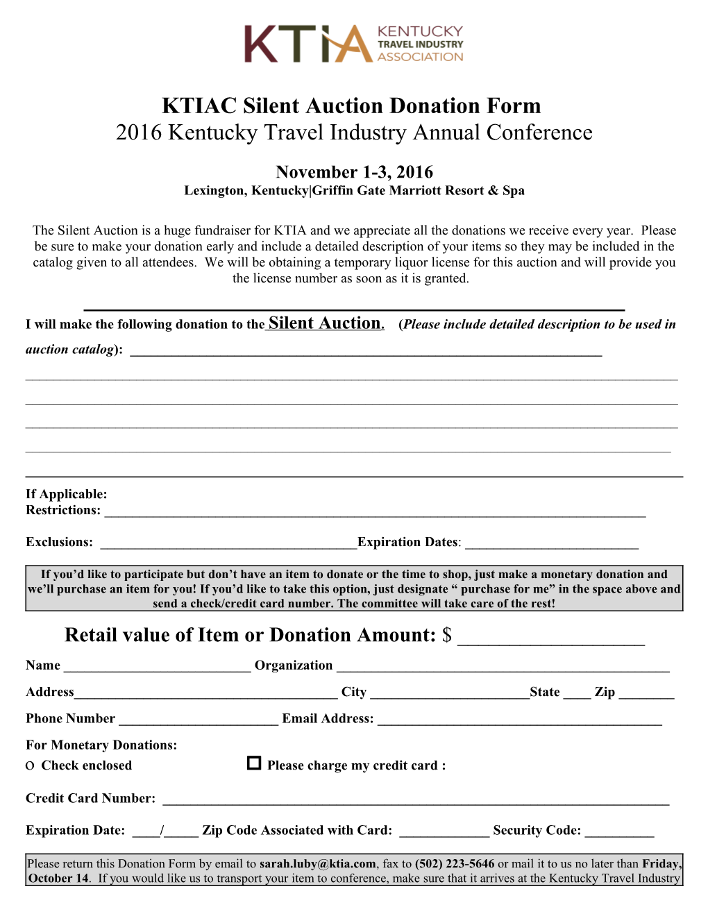 2003 Kentucky Tourism Council