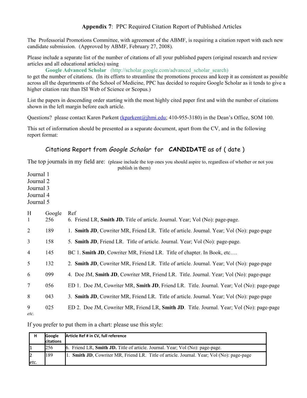 Citation Search Using Google Scholar