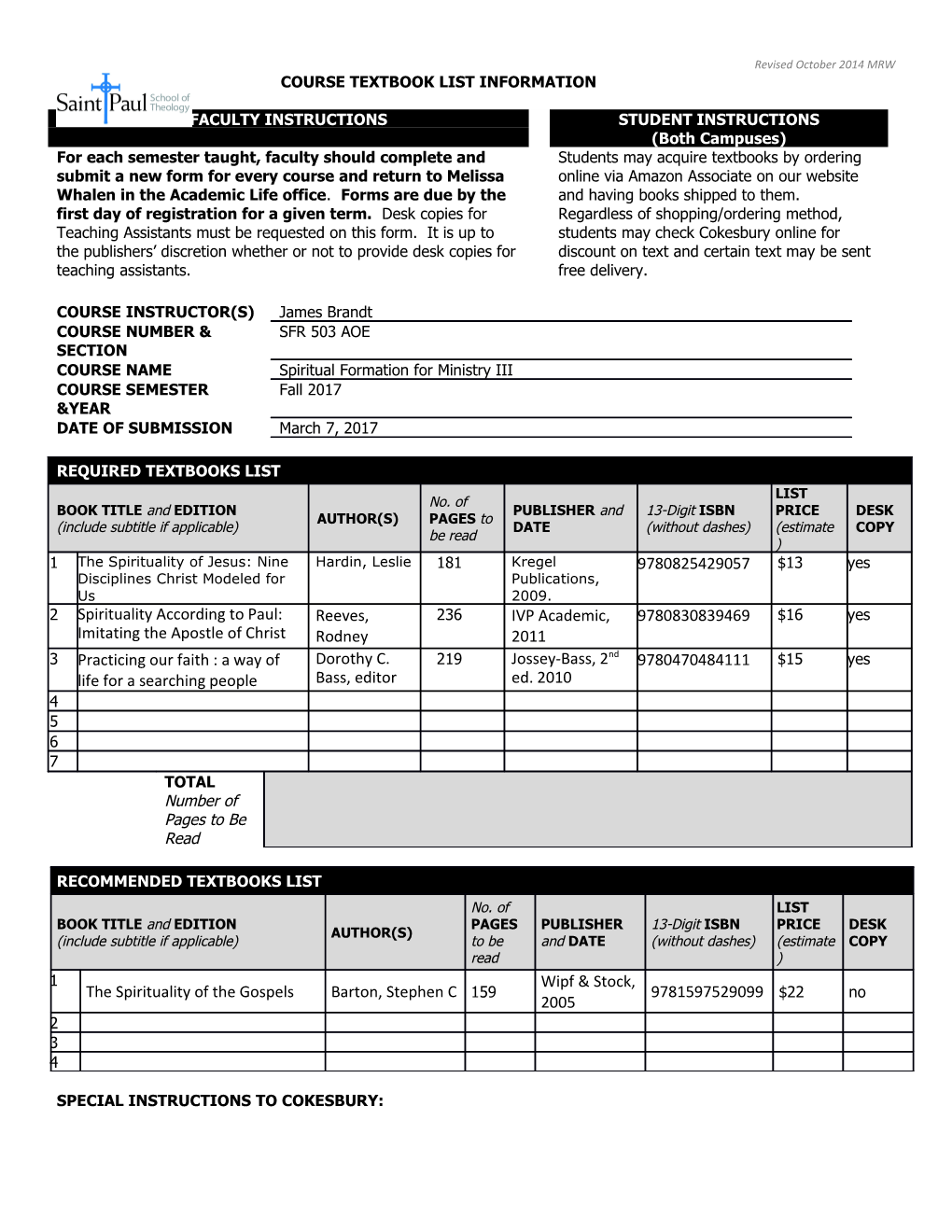 Spst Textbook Order Form s2