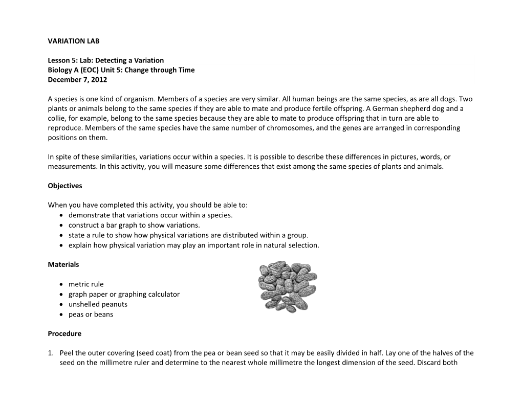 Lesson 5: Lab: Detecting a Variation