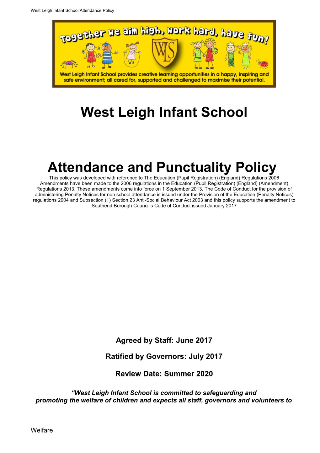 West Leigh Infant School