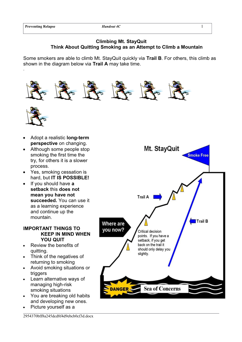 The Guided Self-Change Smoking Cessation Program