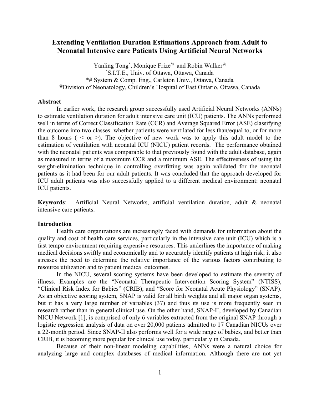 Extending Ventilation Duration Estimations Approach from Adult to Neonatal Intensive Care