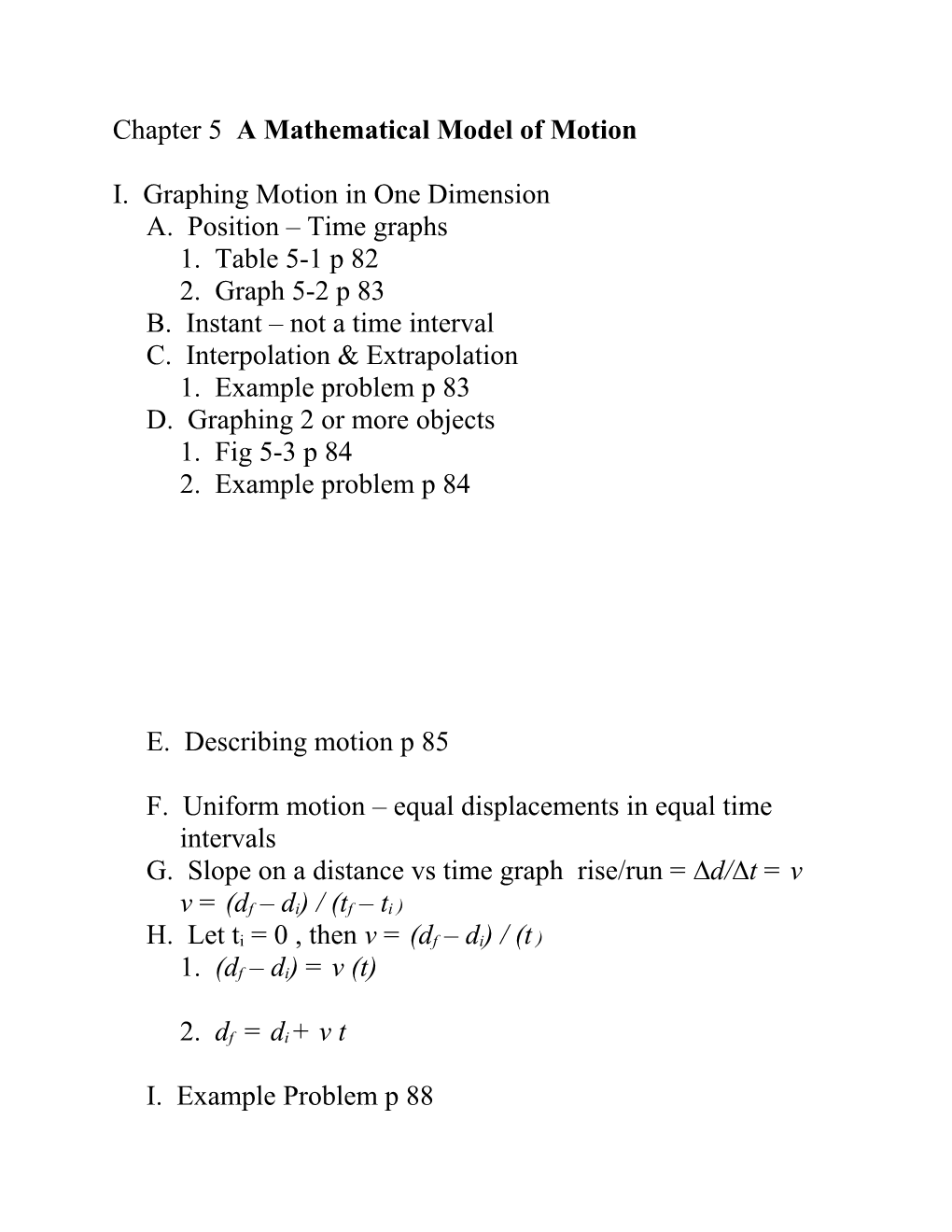 Chapter 2 a Mathematical Toolkit