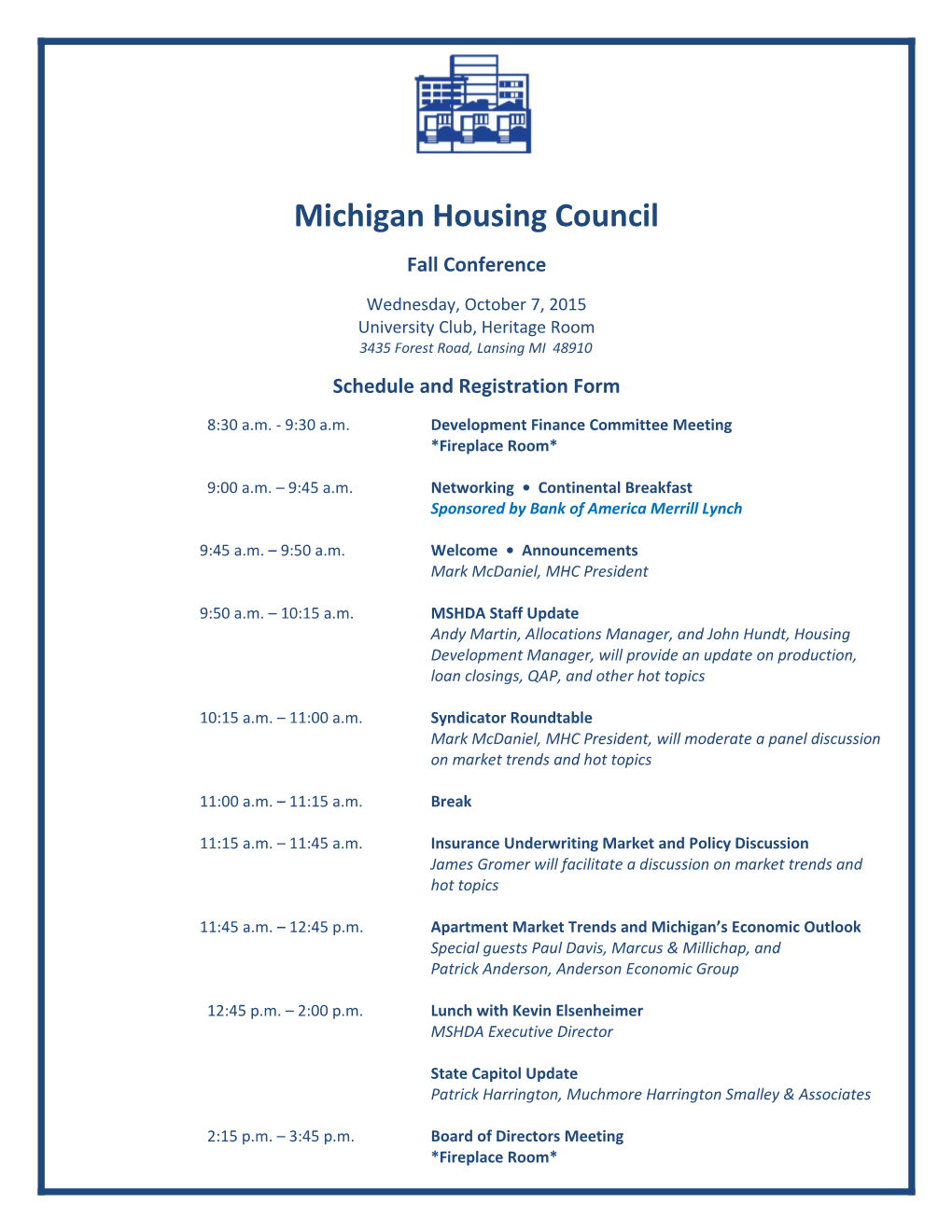 Michigan Housing Council