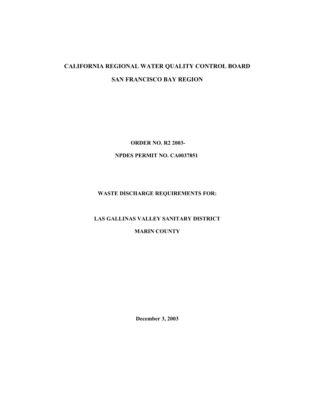 California Regional Water Quality Control Board s6