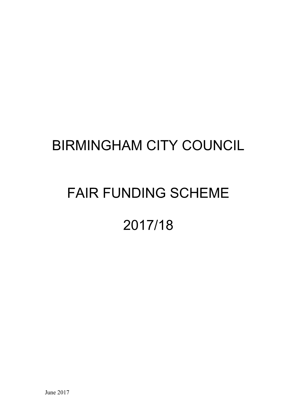 Birmingham City Council s3
