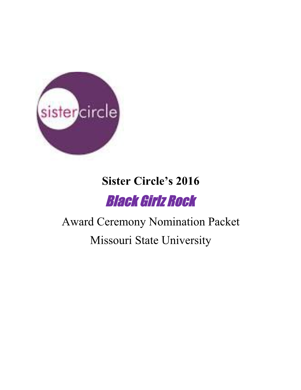 Sister Circle S 2016