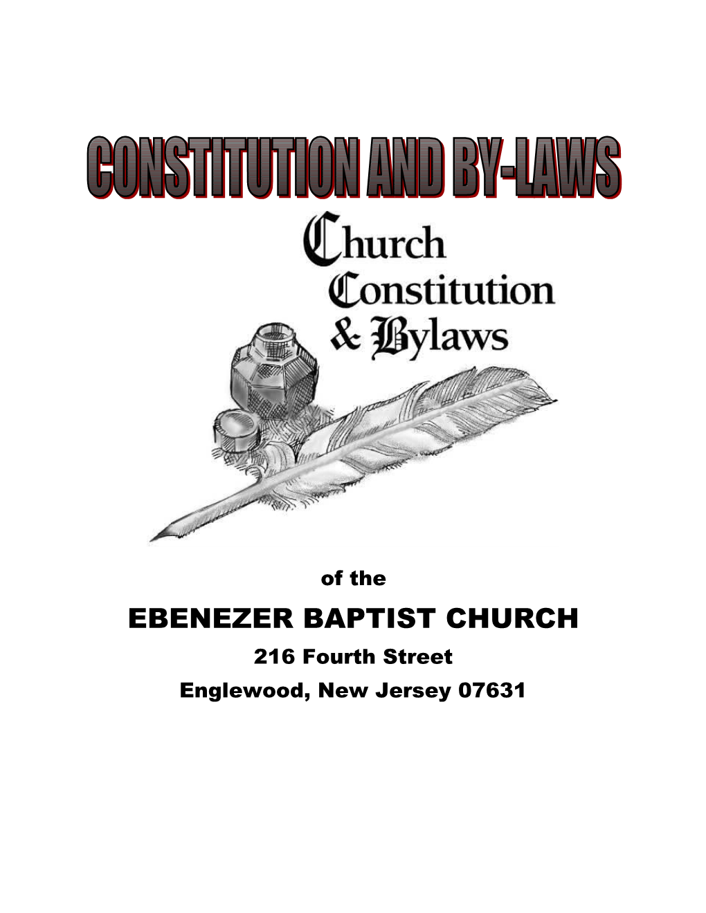 CONSTITUTION and BY-LAWS