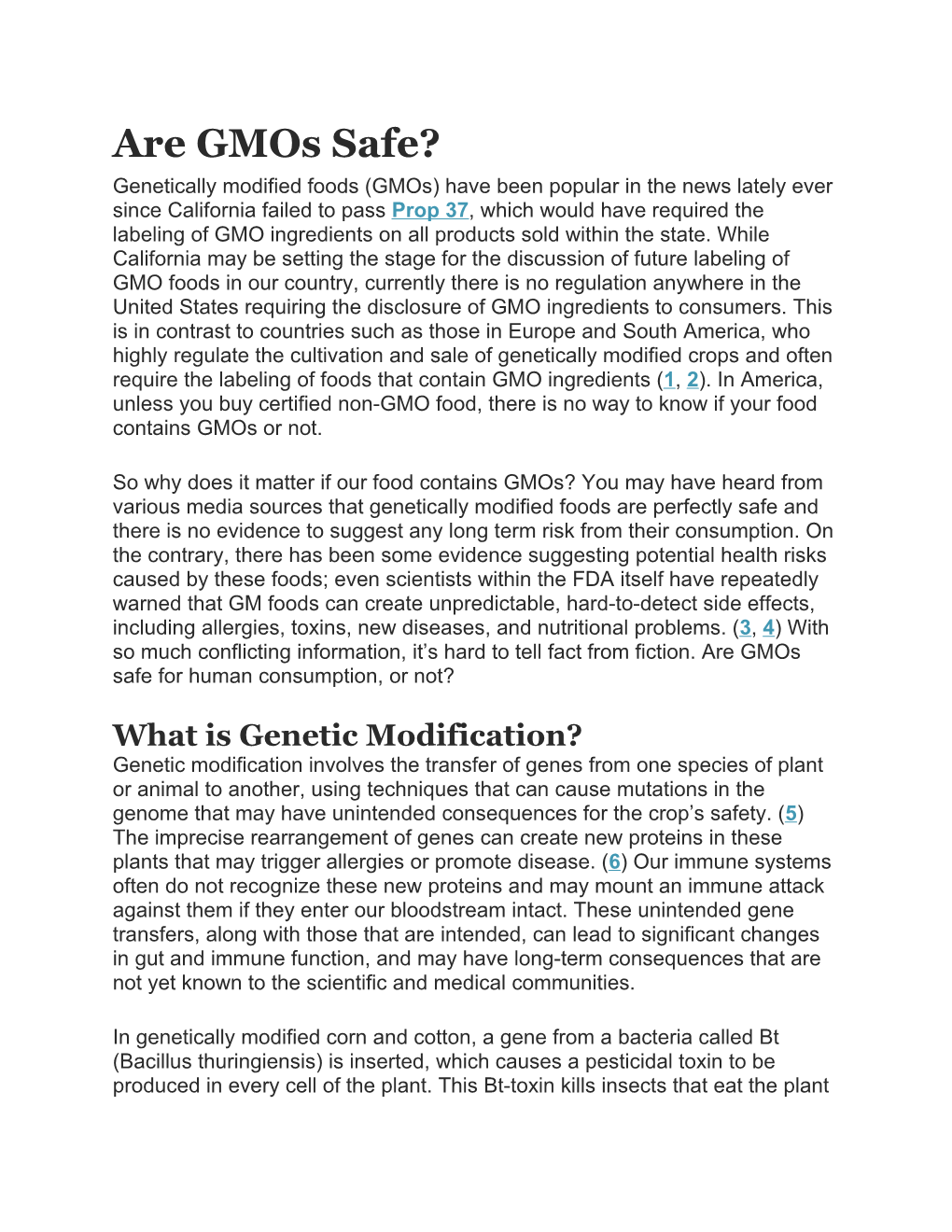 What Is Genetic Modification?