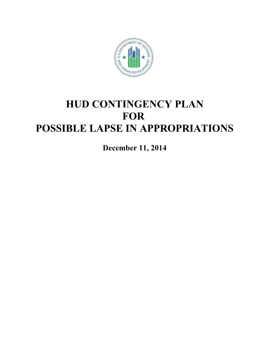 HUD Contingency Plan 12/11/14 87