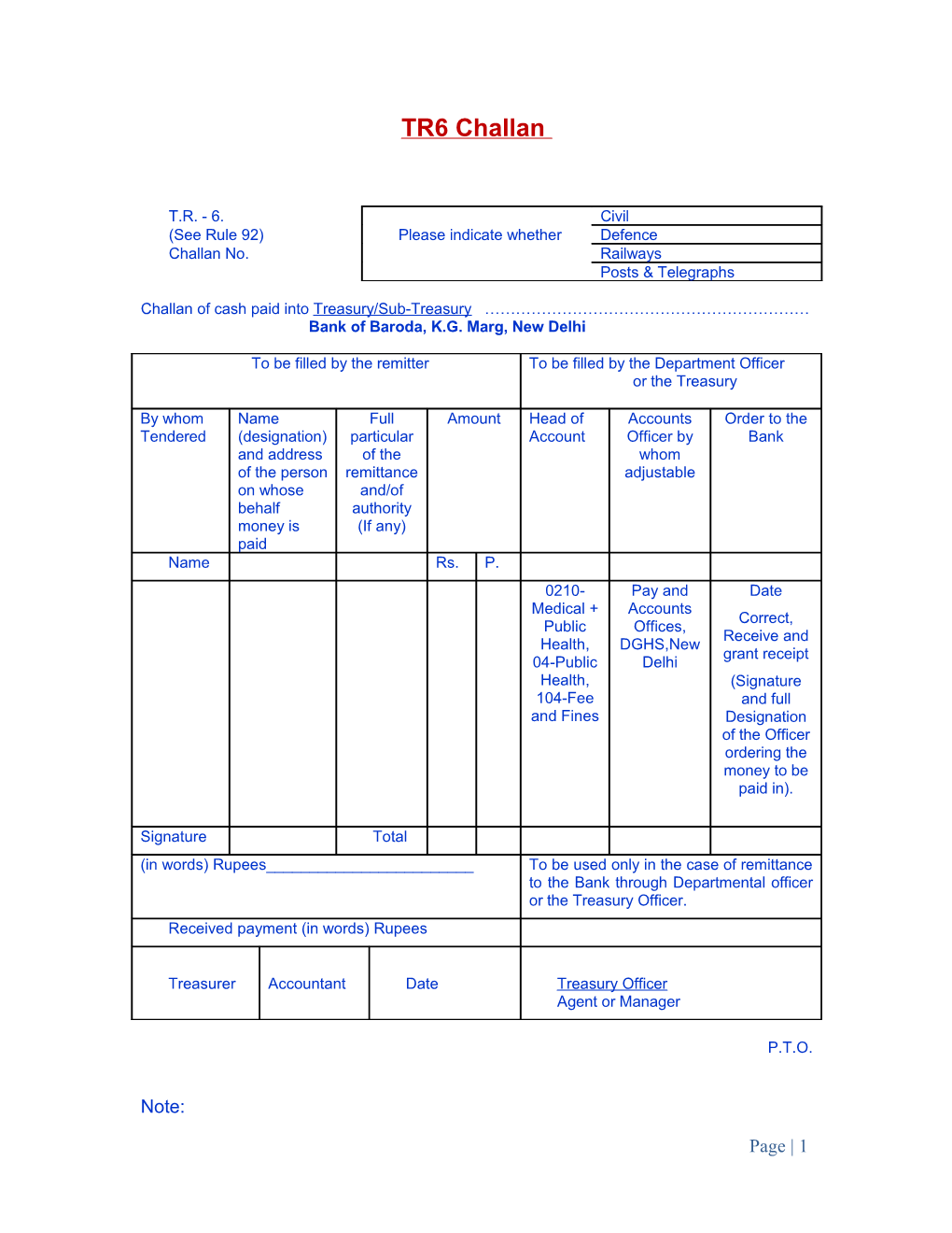 Guidance Document Cum Checklist for the Registration of Medical Devices for Import Into India