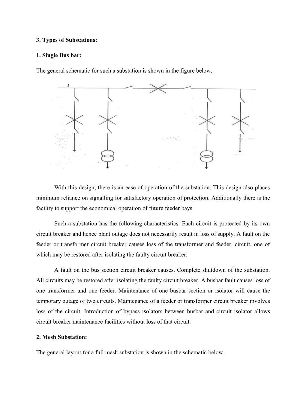 3. Types of Substations