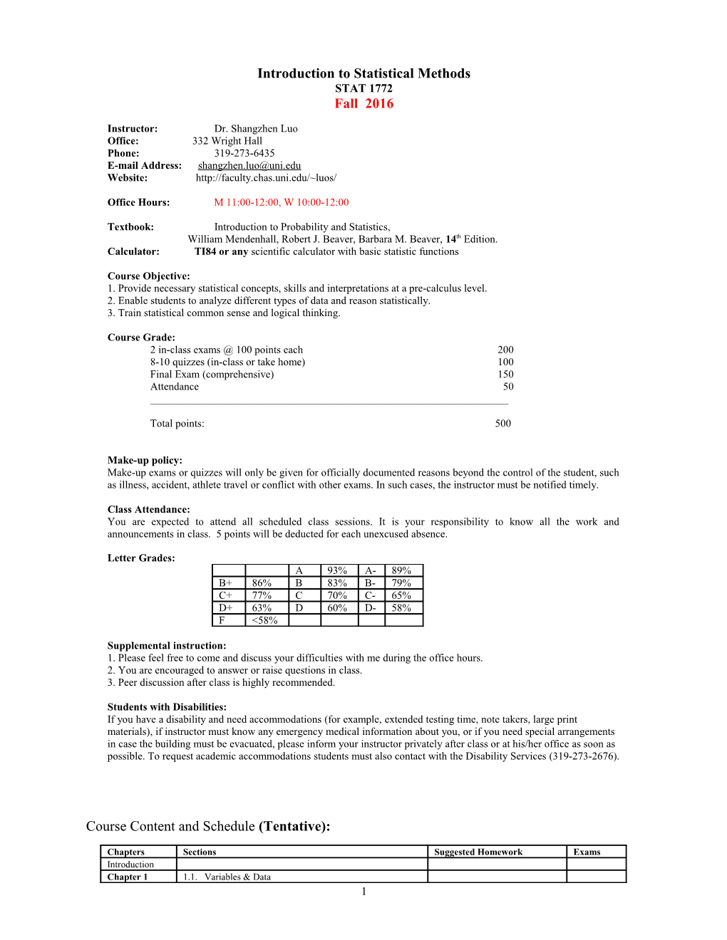 Math 10A: College Algebra