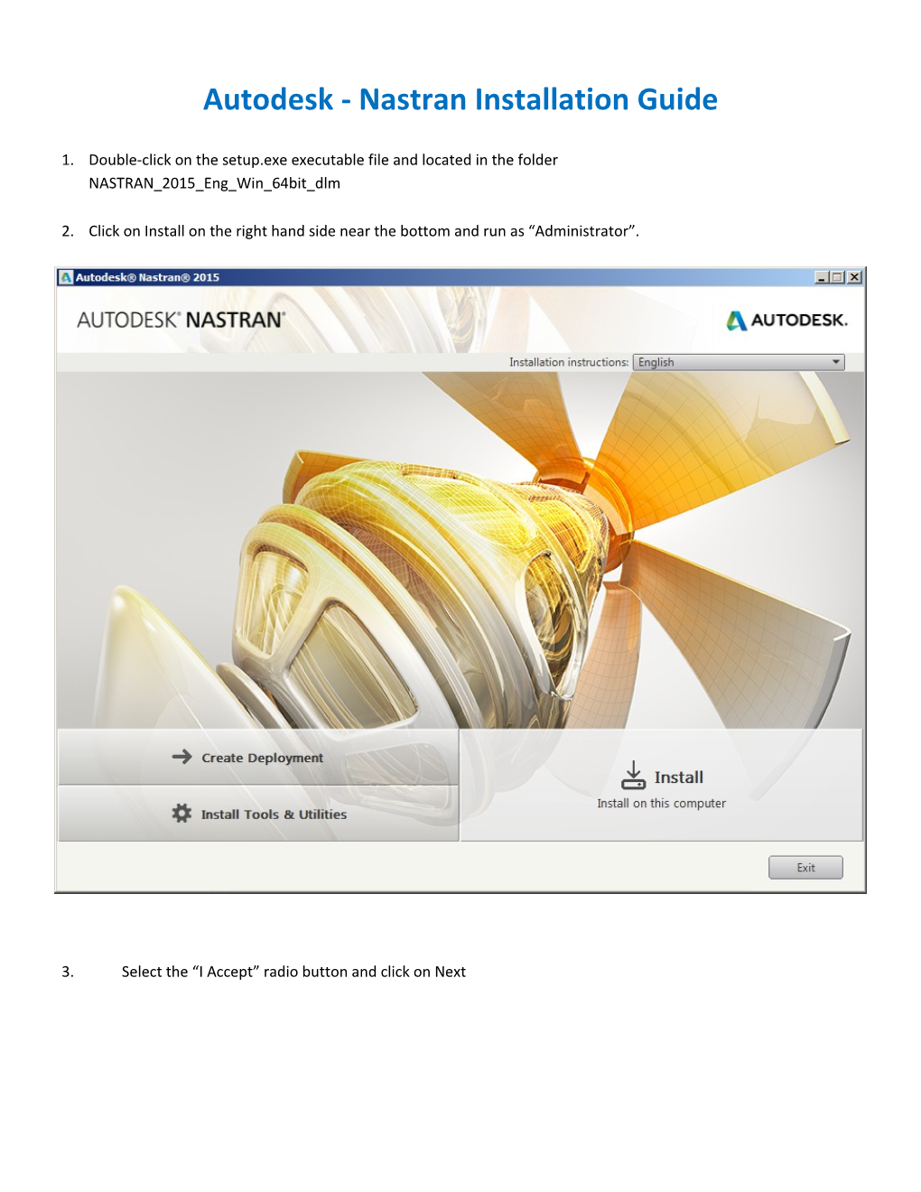 Autodesk - Nastran Installation Guide