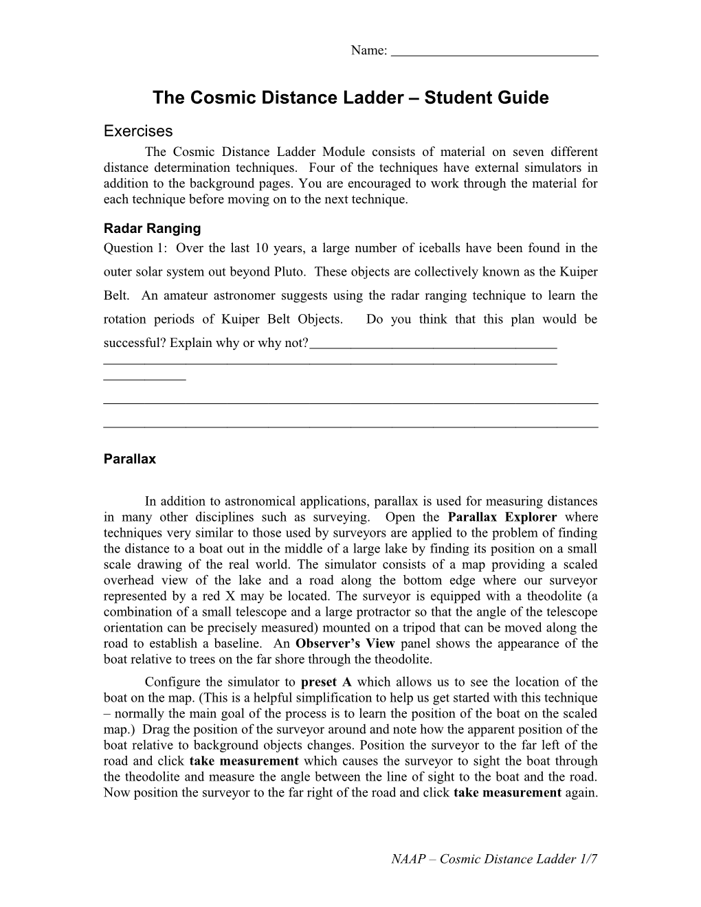 Planetary Orbit Simulator Student Guide s1