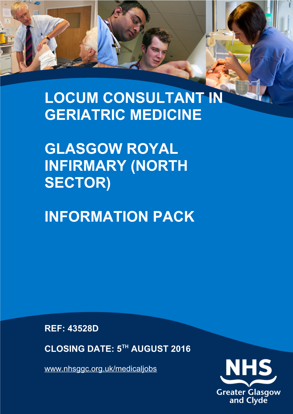 Locum Consultant in GERIATRIC MEDICINE