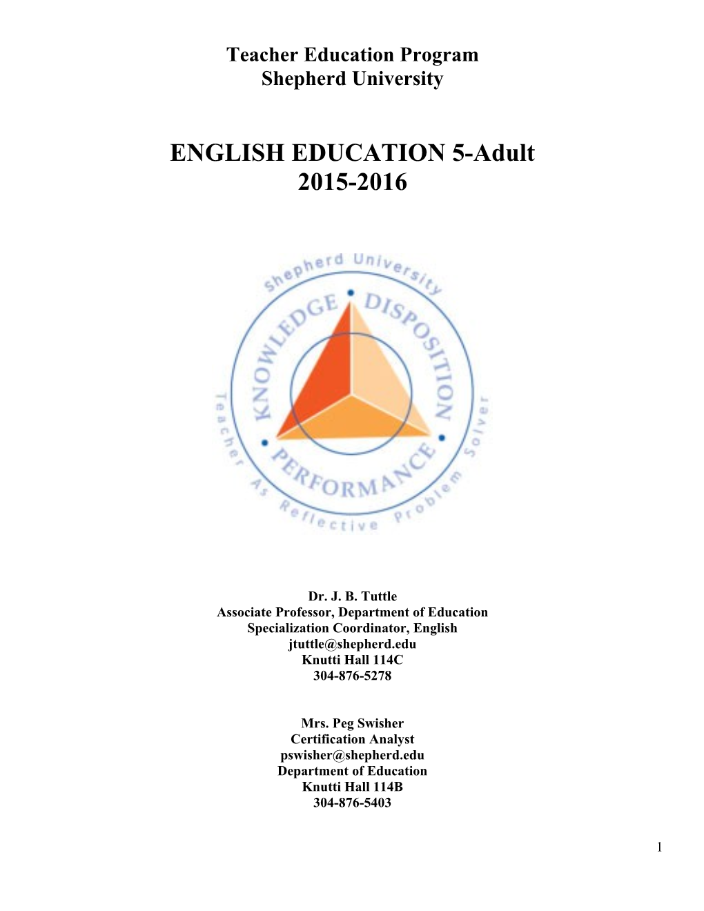 Teacher Education Program s1