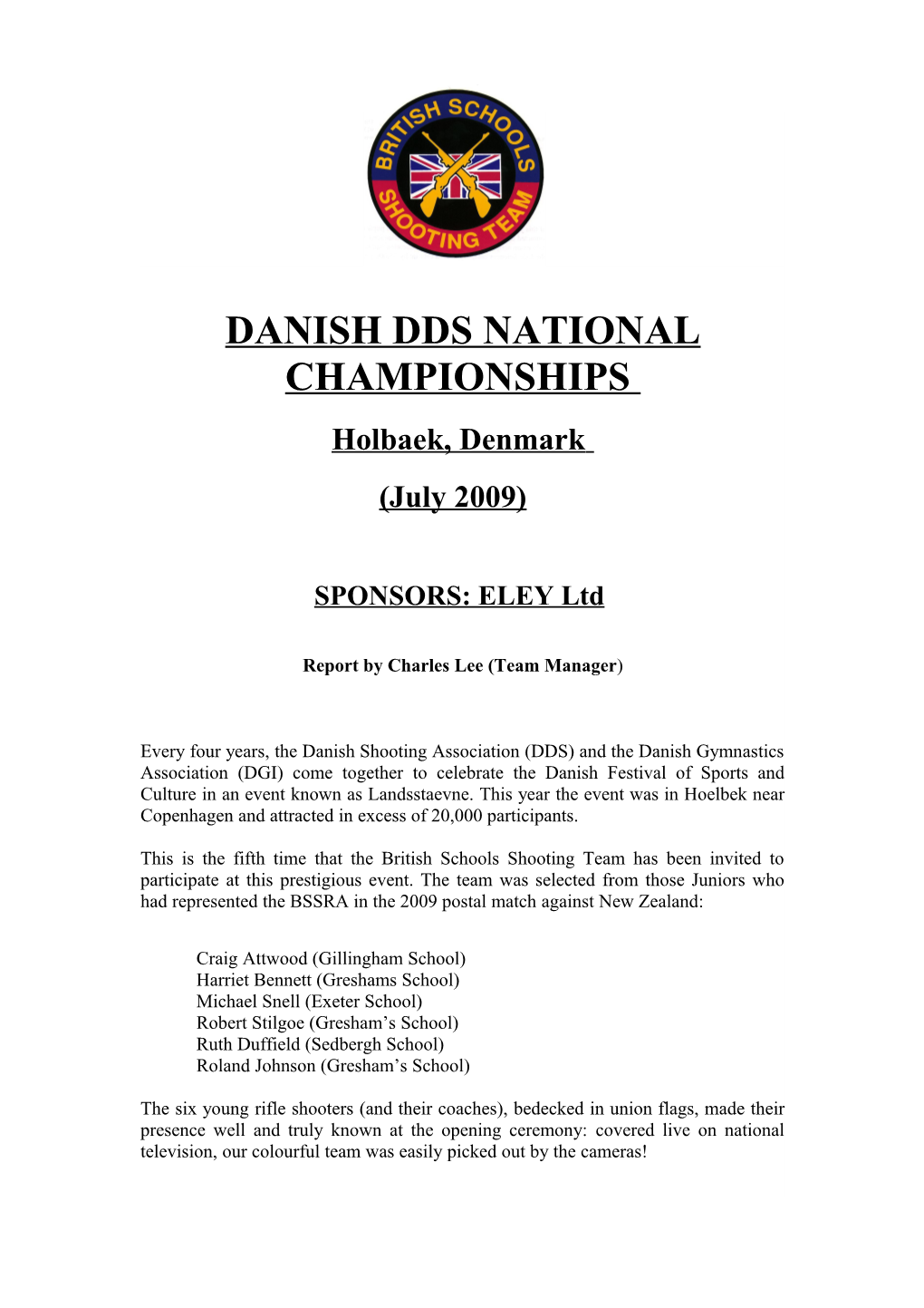 Danish Dds National Championships