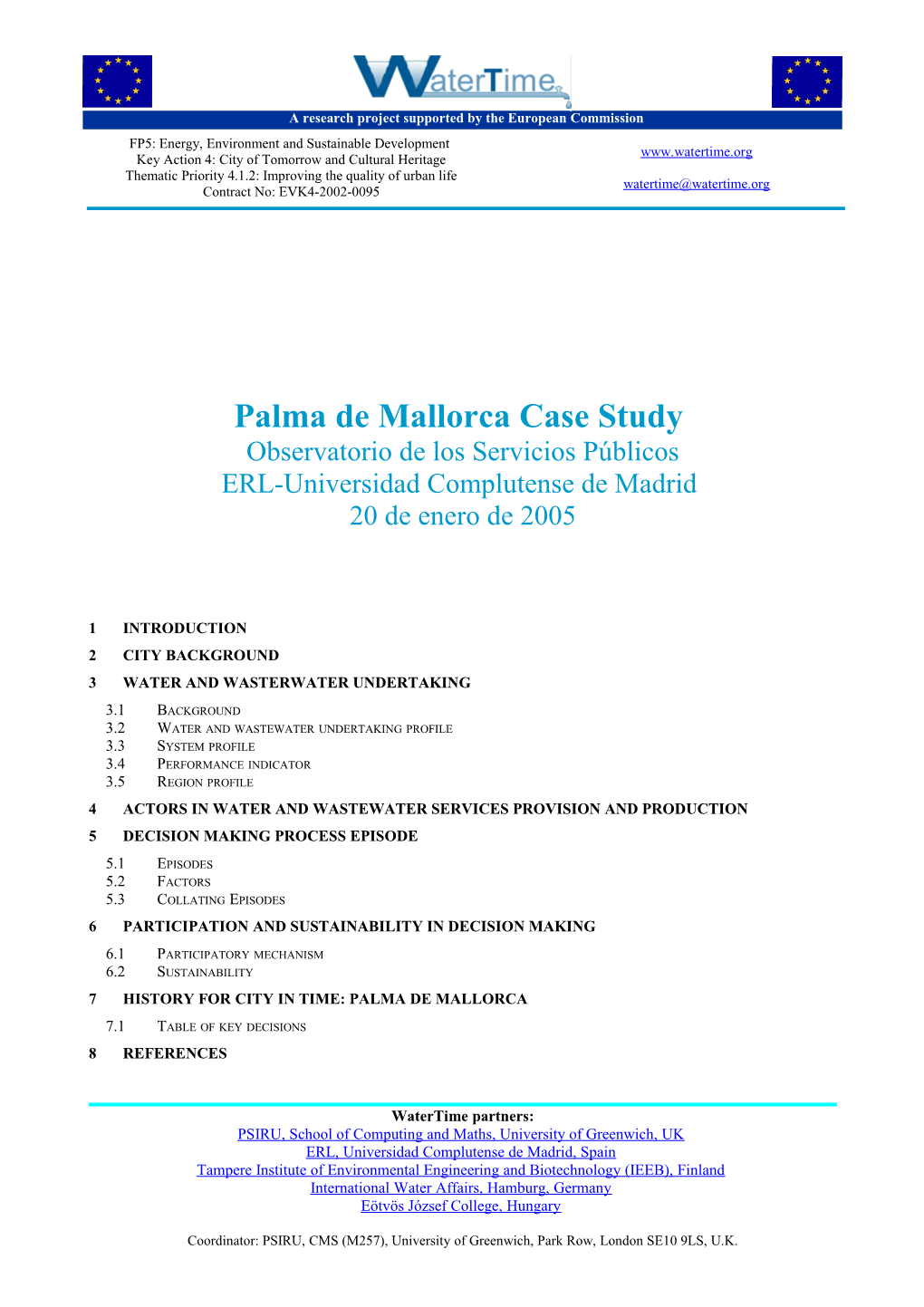 Palma De Mallorca Case Study