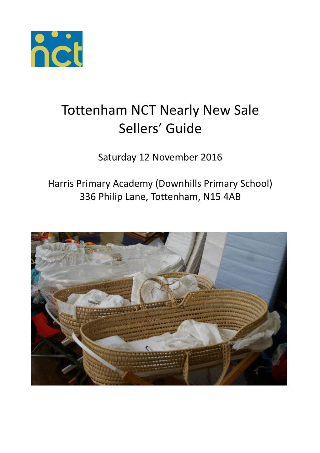 Tottenham NCT Nearly New Sale