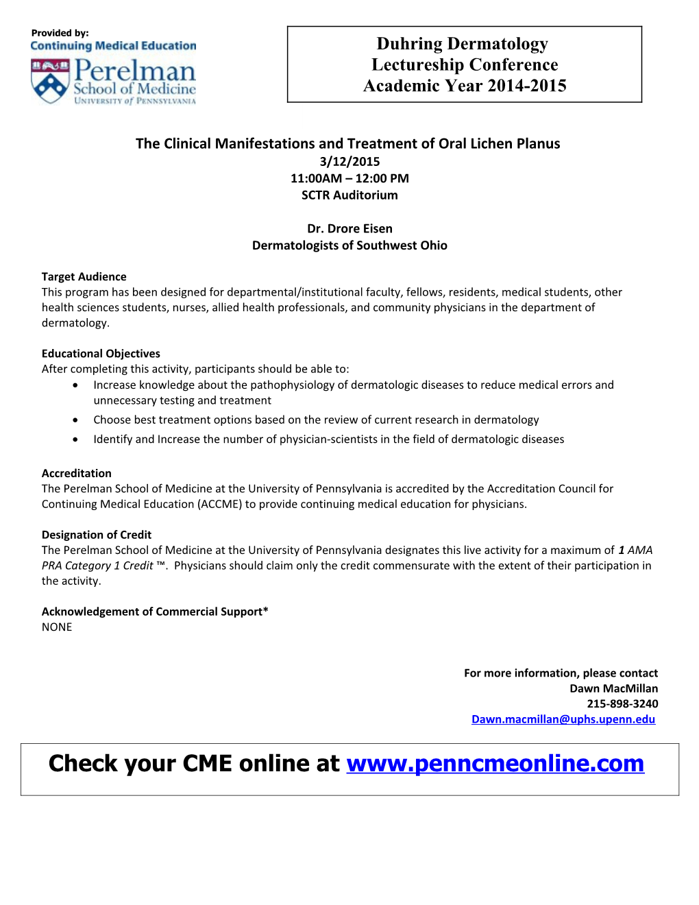 The Clinical Manifestations and Treatment of Oral Lichen Planus