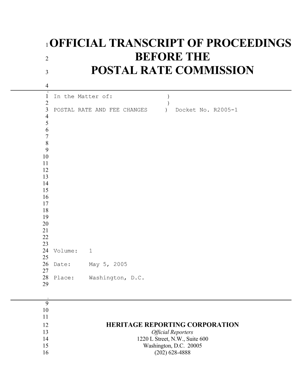 Claims Court Title Form Format