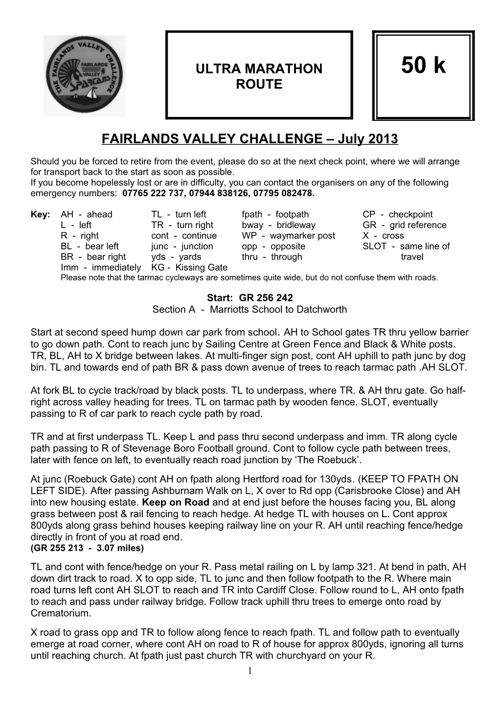 FAIRLANDS VALLEY CHALLENGE July 2013