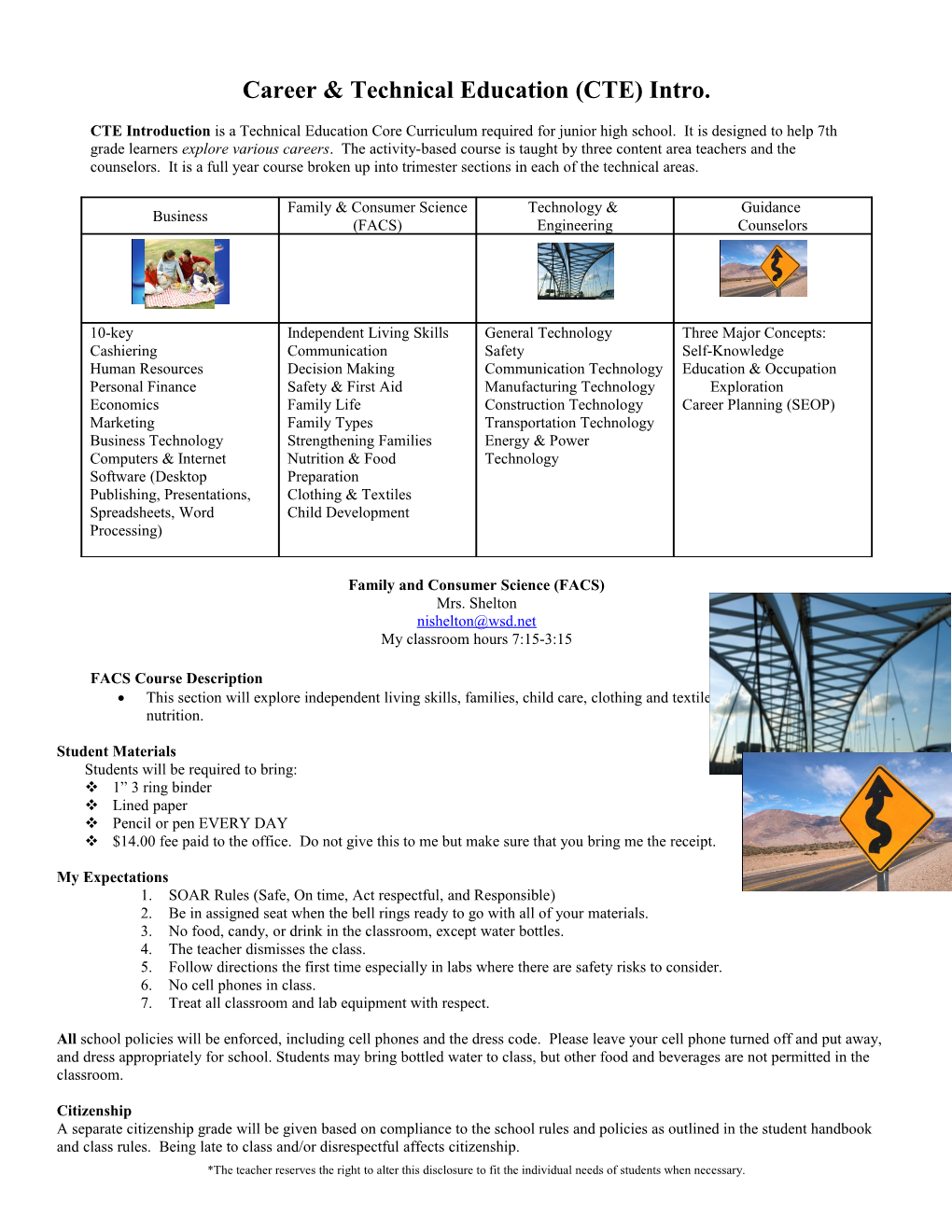 Career & Technical Education (CTE) Intro