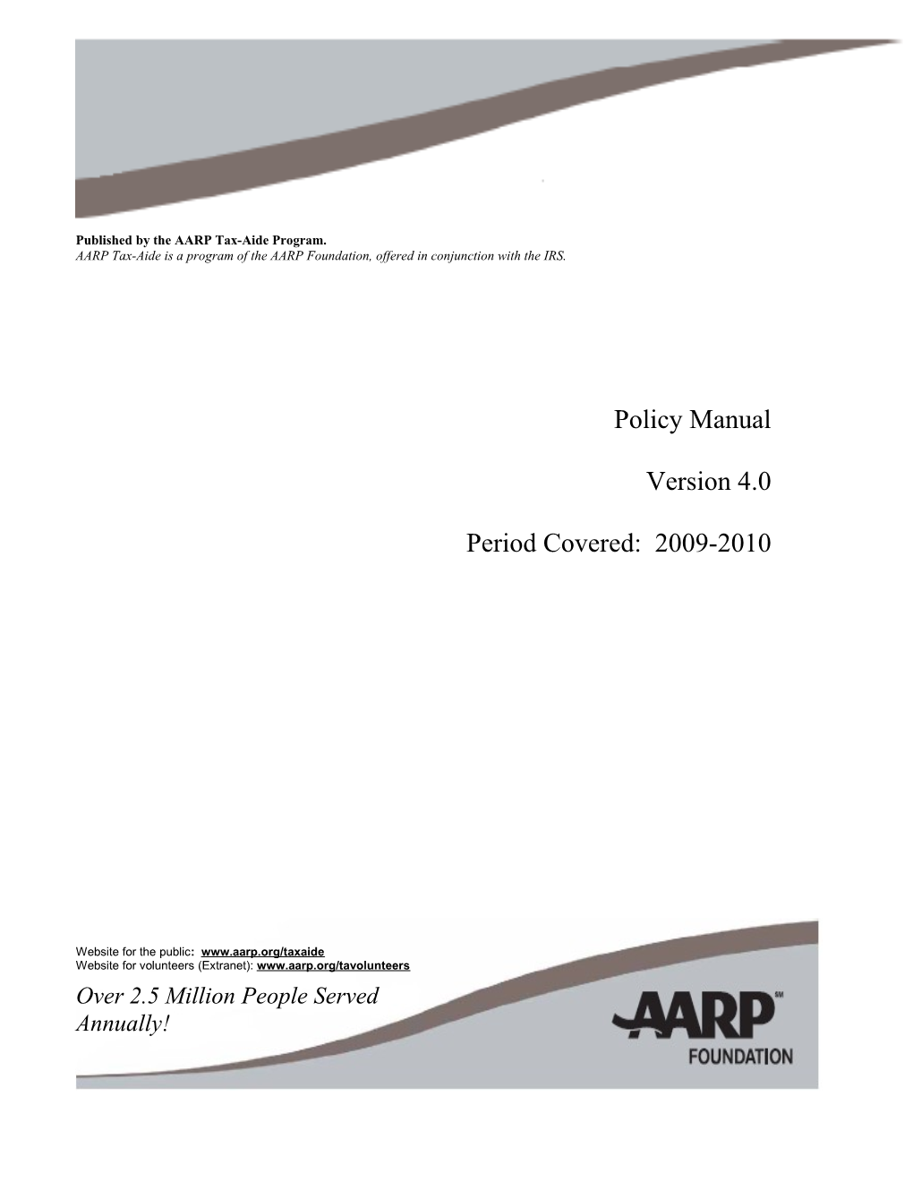 Policy Manual